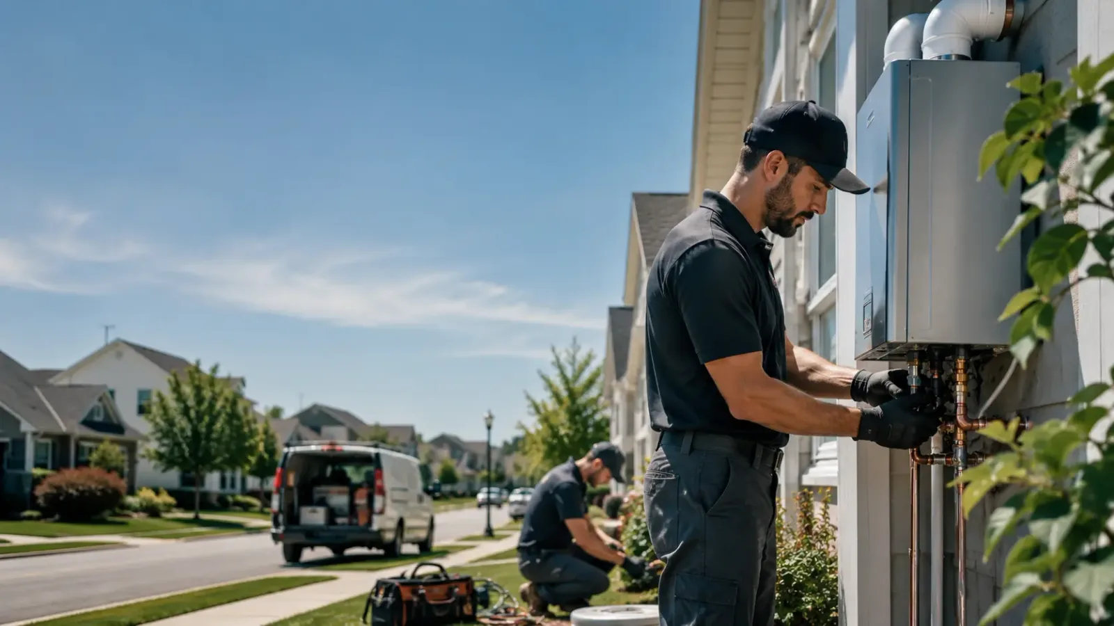 Tankless Water Heater Installation in Cornell, MI